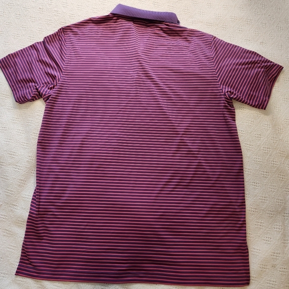 Peter Millar Summer Comfort Mens Striped Golf Shirt Size XL - Picture 3 of 5